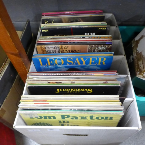 1094 - A collection of records and 1960s/70s 7