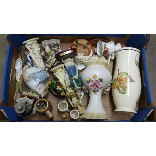 1134 - Two boxes of decorative china **PLEASE NOTE THIS LOT IS NOT ELIGIBLE FOR IN-HOUSE POSTING AND PACKIN... 