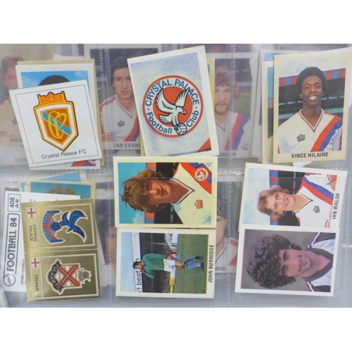 617 - Football trade cards, Crystal Palace collection, 240*