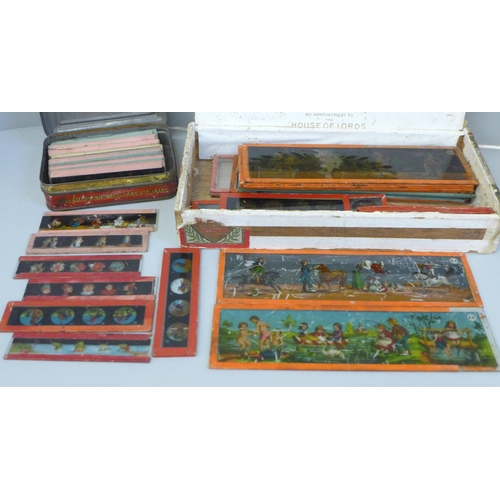 683 - Seventy magic lantern slides