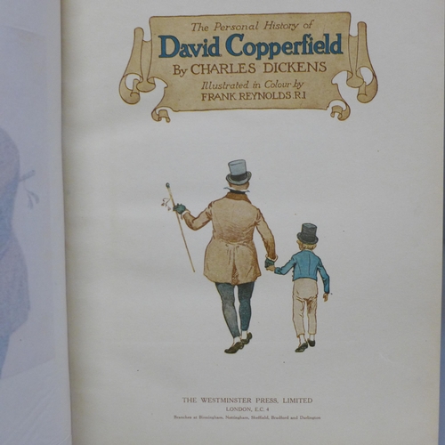 685 - Two Charles Dickens Works, The Pickwick Papers and David Copperfield, illustrations by Frank Reynold... 