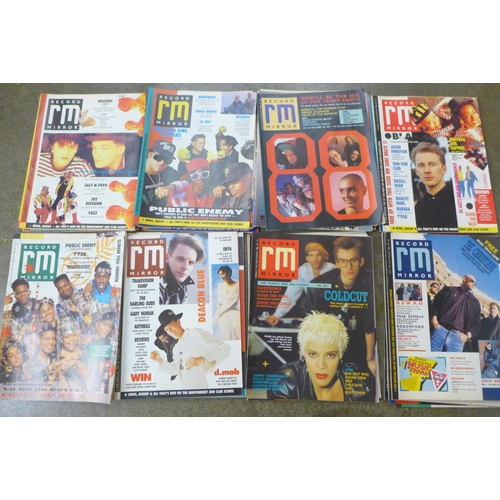 708 - Record Mirror magazines for 1988, issue for 2nd Jan missing (51)