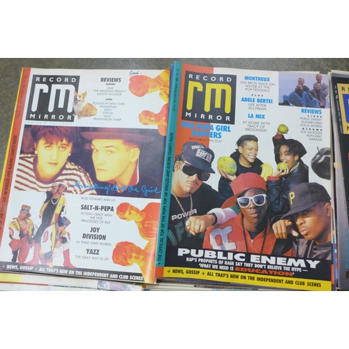 708 - Record Mirror magazines for 1988, issue for 2nd Jan missing (51)