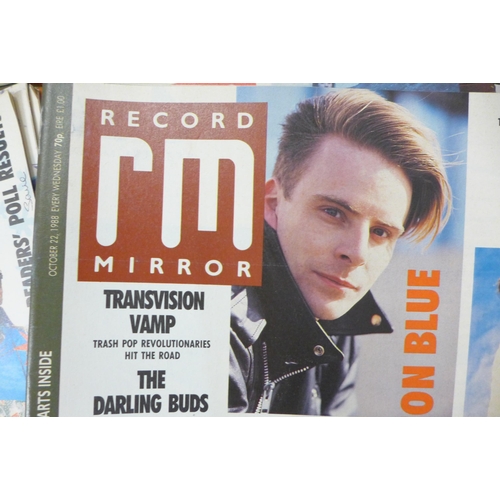 708 - Record Mirror magazines for 1988, issue for 2nd Jan missing (51)