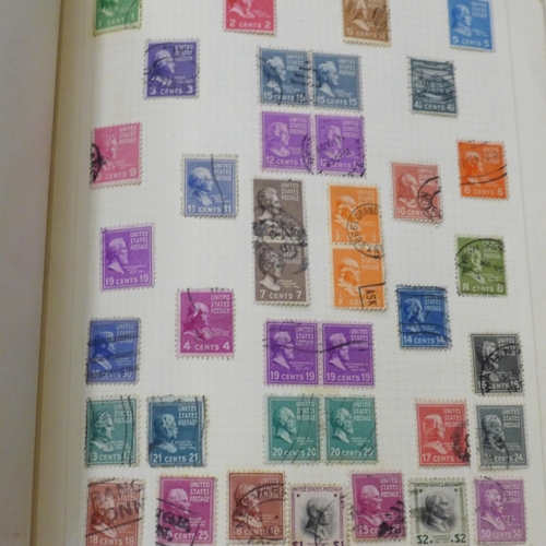 712 - A box of stamps, covers, etc., loose and in albums
