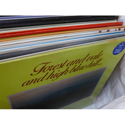 713 - Classical LP records, show tunes, folk, etc.