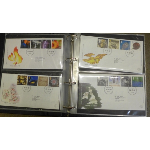 755 - An album of stamp First Day Covers, late 1990s to early 2000s