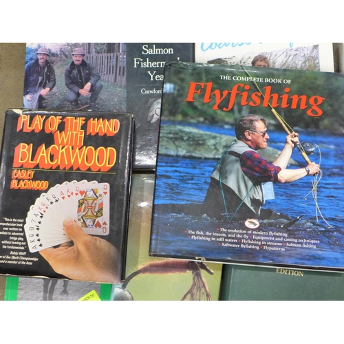 778 - Nine books on fishing and two other books