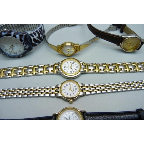 924 - Six lady's wristwatches