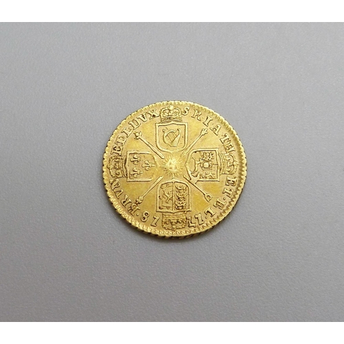 996 - A George I 1718 Quarter Guinea gold coin