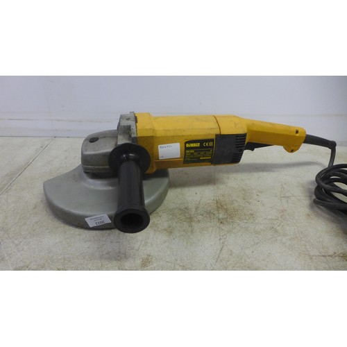 2022 - Dewalt DW490, 240V, 2000W angle grinder