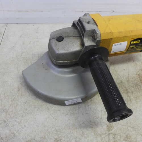 2022 - Dewalt DW490, 240V, 2000W angle grinder