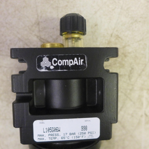 2059 - An unused Broomwade CompAir pneumatic air line regulator with ¾