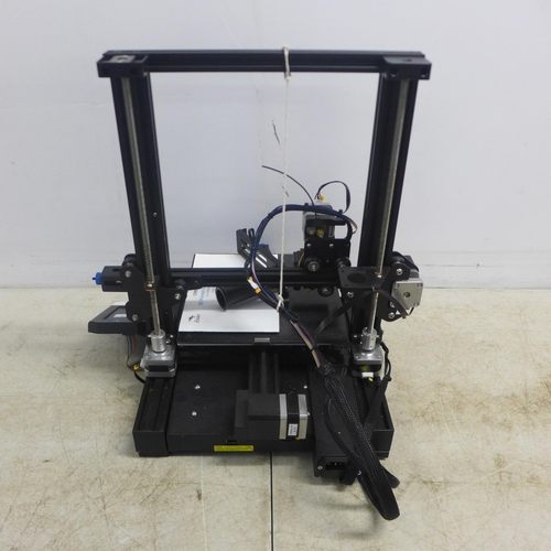 2092 - An Ender Creality Ender 3-V2 3D printer with user manual