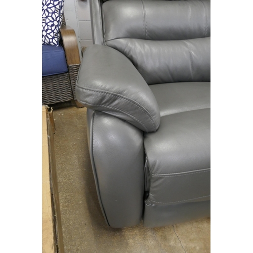 1434 - Fletcher 2 Seater Leather power Recliner, Original RRP £983.33 + vat (4204-23) *This lot is subject ... 
