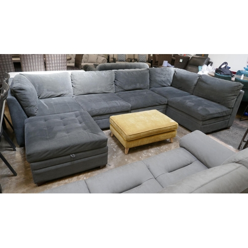 1446 - Tisdale 6 piece Sectional Fabric Sofa, Original RRP £1399.99 + vat (4204-31) *This lot is subject to... 