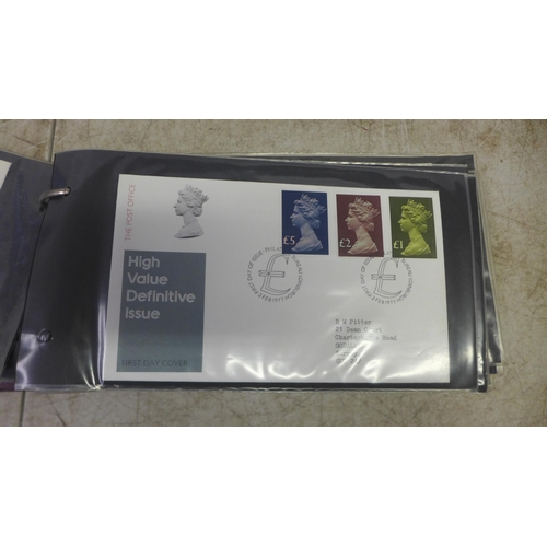 2108 - 4 folders of First Day Covers
