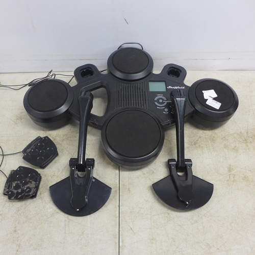 2116 - A Sheffield Streetlife music battery operated electronic drum set