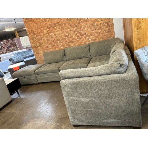 1492 - Tisdale 6 piece Light Grey Modular Sectional Sofa, Original RRP £1166.66 + vat (4205-37) *This lot i... 