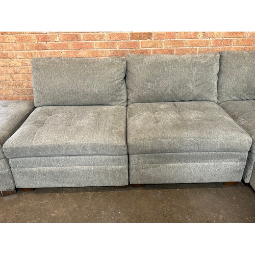 1492 - Tisdale 6 piece Light Grey Modular Sectional Sofa, Original RRP £1166.66 + vat (4205-37) *This lot i... 