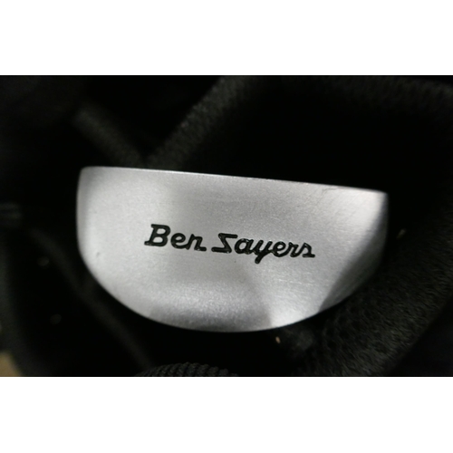 2135 - A selection of lightly used Ben Sayers golf clubs including a putter, pitching wedge, sand wedge, 7 ... 