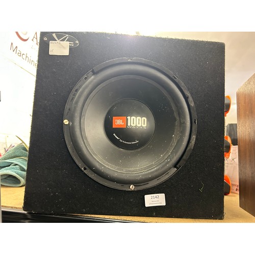 2142 - JBL XL series GT4, 1000W high performance subwoofer