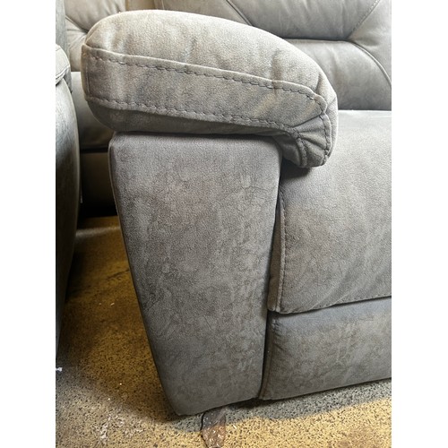 1533 - Justin Grey 2 Seater power recliner, Original RRP £749.99 + vat (4205-18) *This lot is subject to va... 