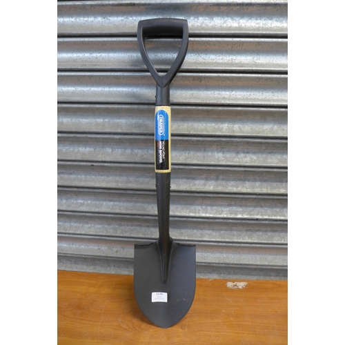 2236 - A Roughneck long handled shovel and Draper mini round point shovel