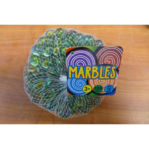 2307 - A box of 15 pre packed marbles sacks