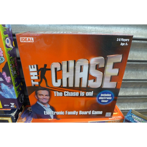 2311 - 12 boxed games including Deluxe Monopoly, Deal or No Deal board game, The Chase board game, create a... 