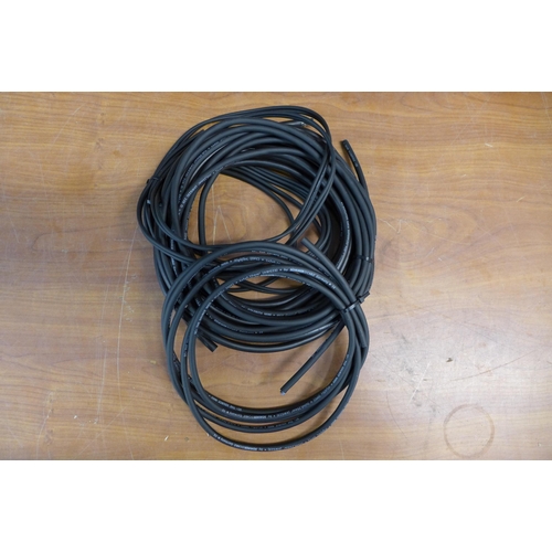 2314 - A large amount of assorted audio cables and connectors - 2 boxes and 2 bags