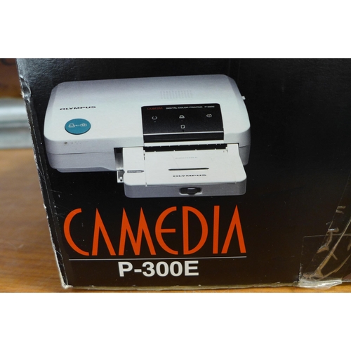 2316 - An Olympus Camedia P-300E digital colour printer - boxed