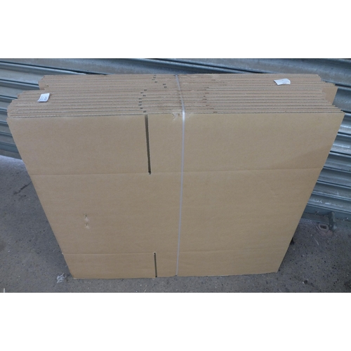 2327 - A quantity of flat packed cardboard boxes