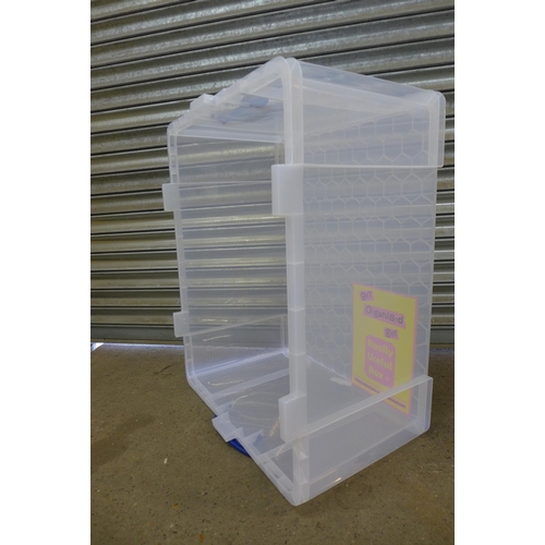 2333 - 3 Really Useful plastic storage boxes with lids including 145ltr, 35ltr and 19ltr