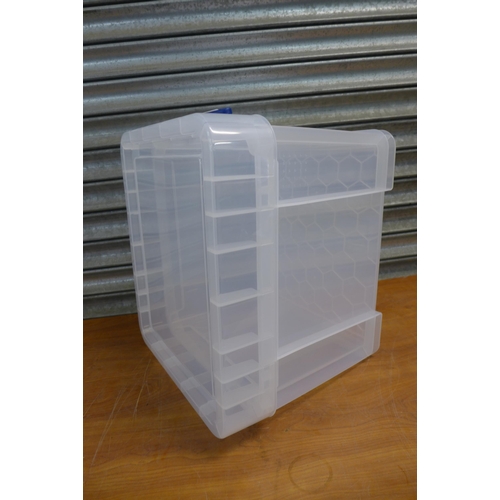 2334 - 3 Really Useful 35ltr XL plastic storage containers and lids