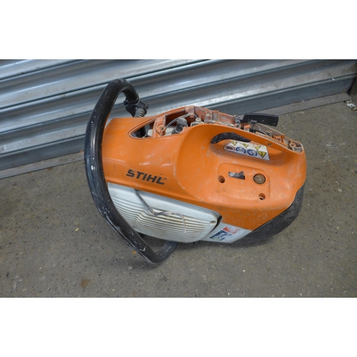 2384 - A quantity of Stihl stone cutter spares and repairs  - 4 bodies and box of parts