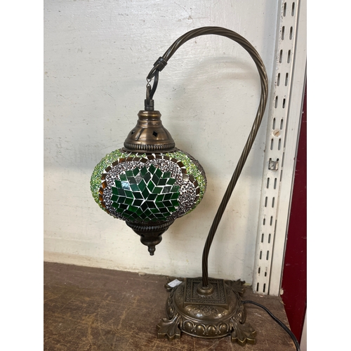 354 - A Moroccan style table lamp