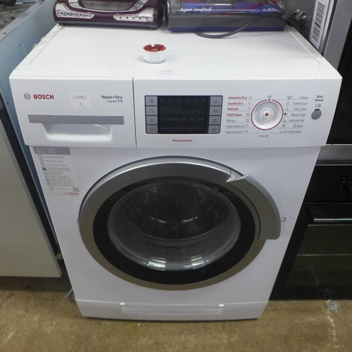 2178 - A Bosch wash + dry Logixx 7/4 washer drier