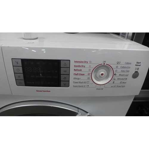 2178 - A Bosch wash + dry Logixx 7/4 washer drier