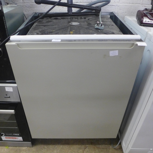 2179 - A Hoover Dynamic P3+ Express one touch integrated dishwasher