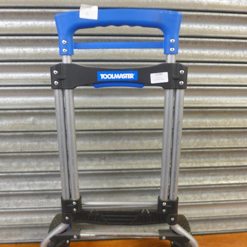 2190 - A Toolmaster folding sack trolley