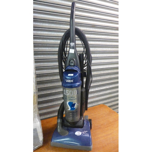 2191 - A Vax Swift 1500 S-Class allergy filtration upright vacuum cleaner, Bosch GL-30 Pro Energy vacuum cl... 