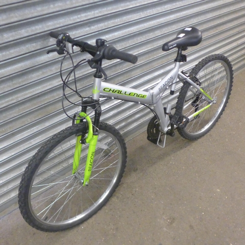 2205 - A Challenge Beacon folding front suspension hardtail mountain bike  * Police repossession