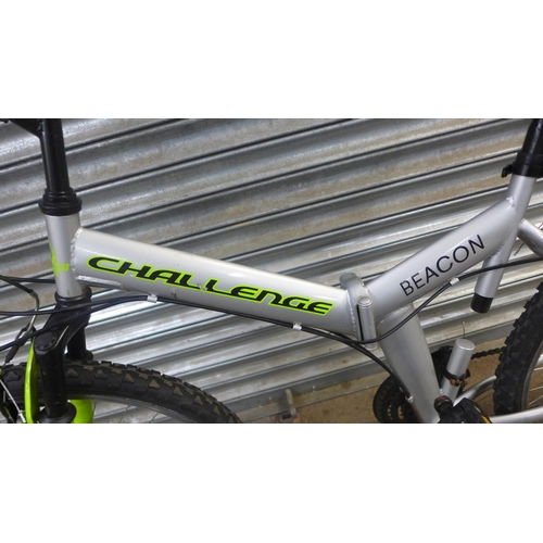 2205 - A Challenge Beacon folding front suspension hardtail mountain bike  * Police repossession