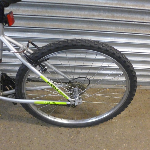 2205 - A Challenge Beacon folding front suspension hardtail mountain bike  * Police repossession