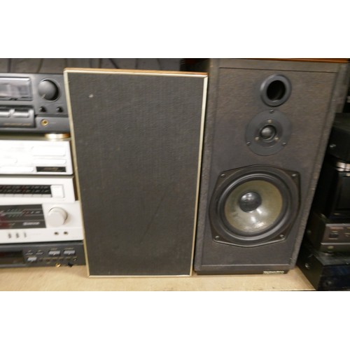 2147 - A large quantity of hi-fi stereo equipment including a Pioneer PD-4050 compact disc player, a Denon ... 