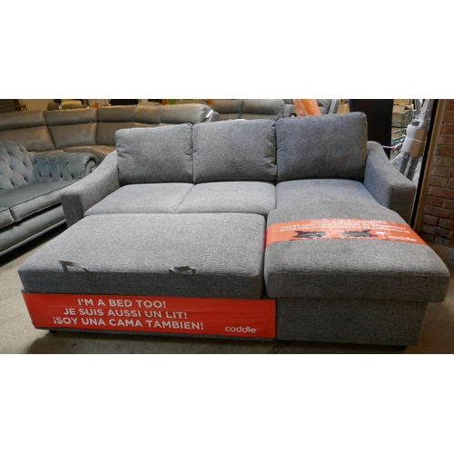 1498 - Coddle Aria Sofa Bed Grey, Original RRP £958.33 + vat (4205-12) *This lot is subject to vat