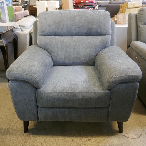 1528 - Grace Charcoal Armchair with Power recline, Original RRP £499.99 + vat (4205-16) *This lot is subjec... 