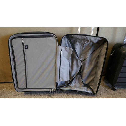 3016 - Rock Tulum 2pc Luggage Set (missing wheel) Original RRP £108.33 + vat (324-346) *This lot is subject... 