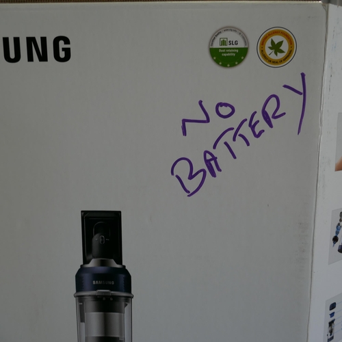 3018 - Samsung Bespoke Stick Vacuum Cleaner (No battery) Original RRP £499.99 + vat (324-287) *This lot is ... 